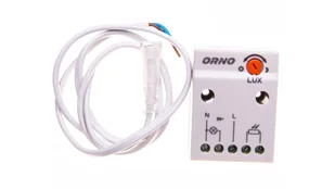 Orno Czujnik automat zmierzchowy z zewnętrzną sondą 2300W IP65 / IP20 OR-CR-233 - Czujniki ruchu i zmierzchu - miniaturka - grafika 2