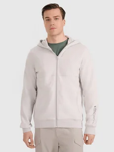 4F Bluza dresowa rozpinana z kapturem męska - szara L - Bluzy męskie 4F Bluza dresowa rozpinana z kapturem męska - szara L - Bluzy męskie - miniaturka - grafika 1