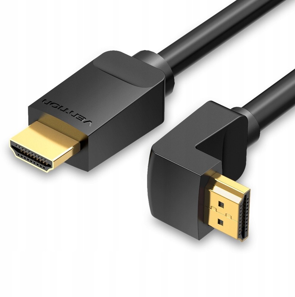 Kabel Vention Kabel HDMI Vention 3m 4K 60Hz ze złączem 90 stopni AAQBI