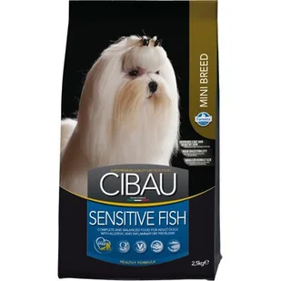 Farmina Cibau Sensitive Fish Adult Mini 2,5 kg - Sucha karma dla psów - miniaturka - grafika 1