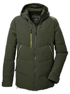 Killtec Kurtka pikowana "KOW 1" w kolorze zielonym - Kurtki męskie - miniaturka - grafika 1