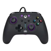 Kontrolery gier na PC - PowerA Enhanced Purple Hex do Xbox Series X/S, Xbox One, PC - przewodowy - miniaturka - grafika 1