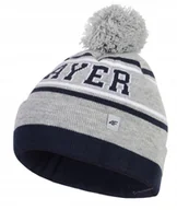 Czapki damskie - 4F JUNIORSKA CZAPKA ZIMOWA Z POMPONEM 4F - miniaturka - grafika 1