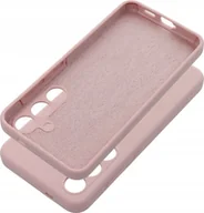 Etui i futerały do telefonów - OEM Futerał SILICONE 2mm do SAMSUNG A55 5G pudrowy róż - miniaturka - grafika 1