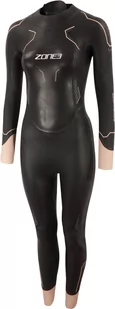 Zone3 Vision Wetsuit Women, black/rose pink/gun metal L 2021 Pianki do pływania WS21WVIS101/L - Pianki do pływania - miniaturka - grafika 1
