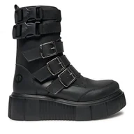 Botki damskie - Botki Altercore Demi Czarny - miniaturka - grafika 1