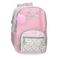 Plecaki szkolne i tornistry - Movom My Little Garden Plecak szkolny Wielobarwny 24,68L Poliester 33x46x17 cms, Biały, Talla única, plecak szkolny - miniaturka - grafika 1