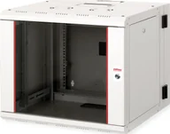 Szafki biurowe - ROLINE Wandgeh�use Pro 48,26cm 19Zoll 9 HE 600x600 BxT zweiteilig schwenkbar grau - miniaturka - grafika 1
