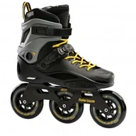 Rolki - Rollerblade RB 110 3WD Black/Saffron Yellow 2023 - miniaturka - grafika 1