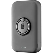 Powerbanki - Powerbank indukcyjny CELLULARLINE Ring Mag 5000mAh 7.5W Czarny - miniaturka - grafika 1