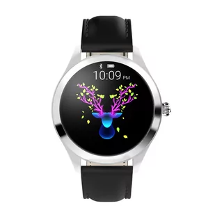 Watchmark Fasion WKW10 Czarny - Smartwatch - miniaturka - grafika 1