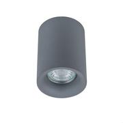 Lampy sufitowe - Italux FLYNN lampa sufitowa tuba natynkowa 50W GU10 szary TM09080-GR - miniaturka - grafika 1