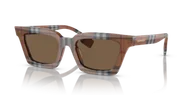 Okulary przeciwsłoneczne - Okulary Przeciwsłoneczne Burberry BE 4392U Briar 396673 - miniaturka - grafika 1