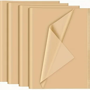 TEMU arkuszy papieru pakowego Kraft - Arkusze bibuły w kolorze khaki do torebek prezentowych, wypełniacza kwiatowego, rzemiosła i dekoracji - Inne - miniaturka - grafika 1