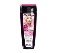 Farby do włosów i szampony koloryzujące - DELIA Cosmetics Cameleo Płukanka do włosów różowa 200ml - miniaturka - grafika 1