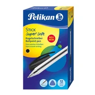 Przybory szkolne - Pelikan Długopis stic K86 czarny 50szt) - miniaturka - grafika 1