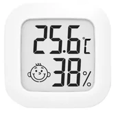 Stacje pogodowe - Stacja pogody termometr higrometr pokojowy cyfrowy - miniaturka - grafika 1
