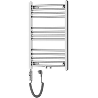 Grzejniki łazienkowe - Mexen Mars grzejnik elektryczny 700 x 500 mm, 300 W, chrom - W110-0700-500-2300-01 - miniaturka - grafika 1