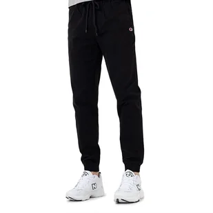 Spodnie Champion C Logo Cotton Twill Joggers 218169-KK001 - czarne - Spodnie sportowe męskie - miniaturka - grafika 1