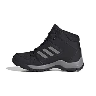 Buty dla chłopców - adidas Terrex Hyperhiker Mid K, Buty Hiking Unisex Dzieci, Czarne Krzyki Czarne, 38 EU - grafika 1