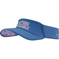 Czapki i chusty sportowe damskie - COMPRESSPORT Daszek biegowy VISOR ULTRALIGHT IRONMAN 2025 jacaranda - miniaturka - grafika 1
