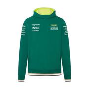 Bluzy dla chłopców - Bluza dziecięca Hoody Team Aston Martin F1 2024 - miniaturka - grafika 1