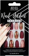 Sztuczne paznokcie i akcesoria - Ardell Nail Addict Premium zestaw zestaw Red Cateye - miniaturka - grafika 1