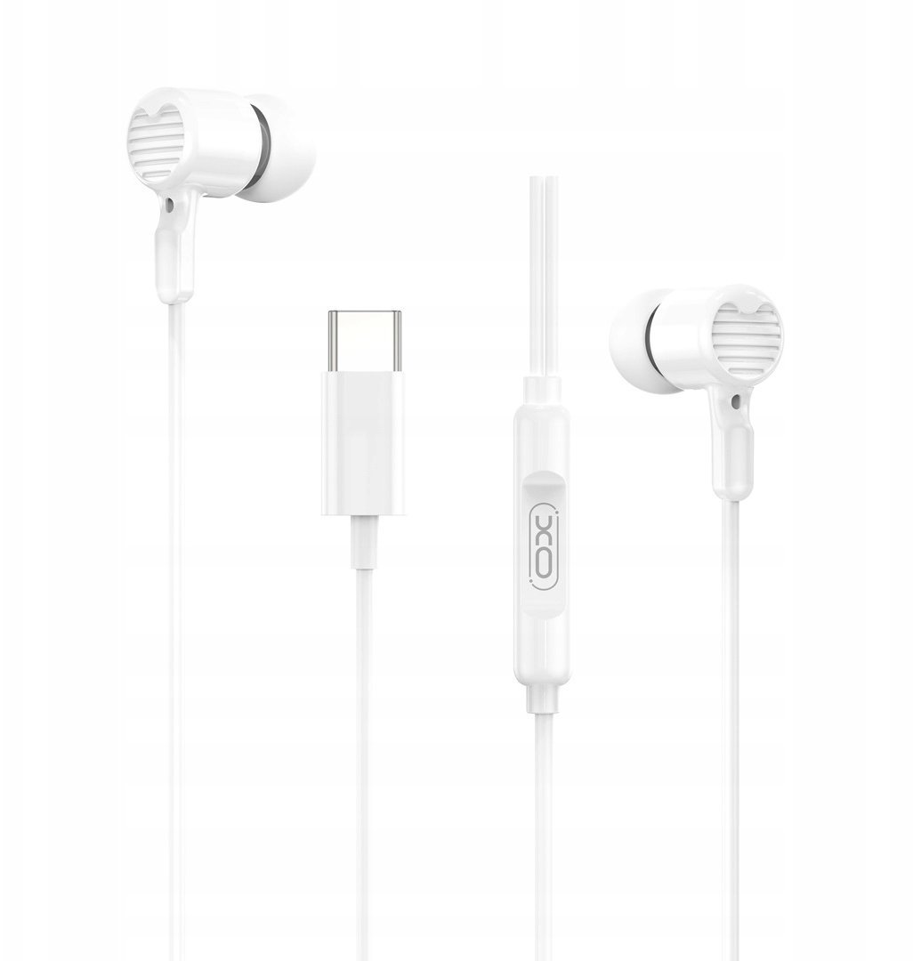 XO EP81 USB-C douszne białe