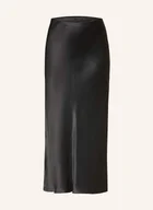 Spódnice - Boss Spódnica Satynowa Vesatie schwarz - miniaturka - grafika 1