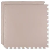 Puzzle - Mata piankowa podłogowa Humbi 120x60 Duże puzzle piankowe wodoodporne bezpieczne 2 szt. Jasnoróżowa - miniaturka - grafika 1