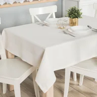 Obrusy i serwetki - HARPER Obrus wodoodporny, obszyty listwą 2 cm, 140x200cm, kolor 003 złoty z lurexem 004767/KSP/L03/140200/1 - miniaturka - grafika 1