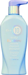 Milk Shake It's a 10, Scalp Restore Miracle, Charcoal, Hair Shampoo, Remove Excess Oil And Product Residual Build-up, 295.7 ml For Women - Szampony do włosów - miniaturka - grafika 1