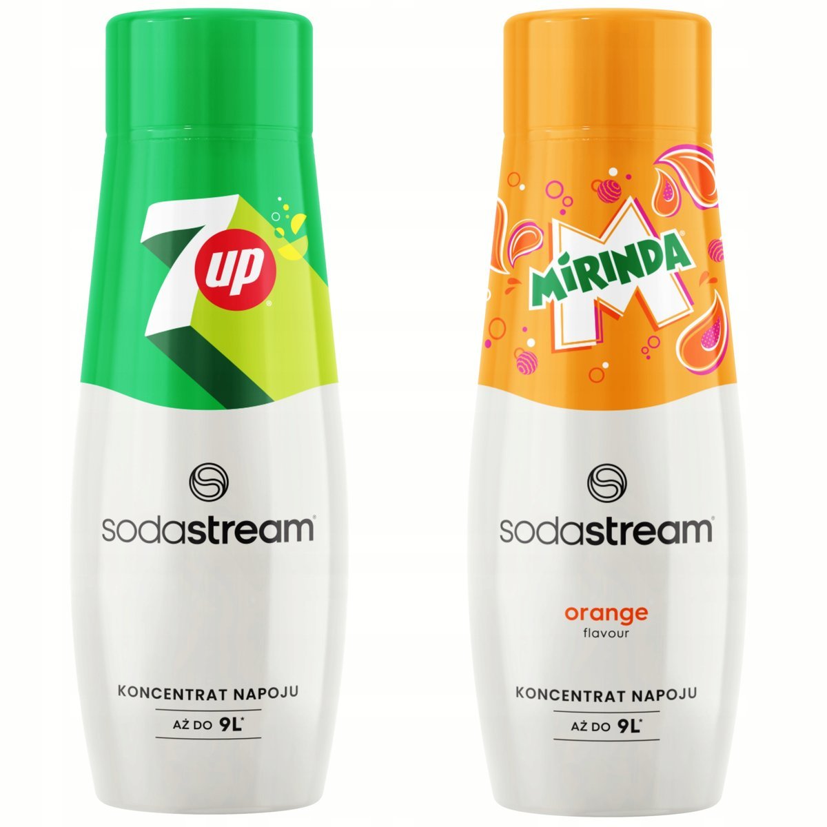 Syropy Do Saturatora Sodastream Mirinda 7Up 2 Szt