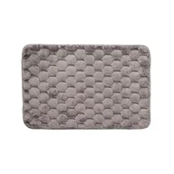 Dywaniki łazienkowe - Dywanik łazienkowy Boston 50 x 80 cm popiel Malva - miniaturka - grafika 1