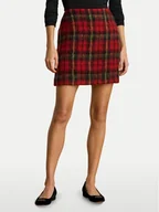 Spódnice - LAUREN RALPH LAUREN Spódnica mini 200P06912001 Czerwony Regular Fit - miniaturka - grafika 1