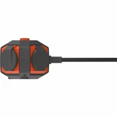 Listwy zasilające - Listwa 4-gniazdkowa Tomas z przełącznikiem QUARX (3 m) - miniaturka - grafika 1