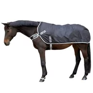 Derki dla konia - Kerbl Derka treningowa RugBe, 145/155 cm, czarna, 328691 - miniaturka - grafika 1