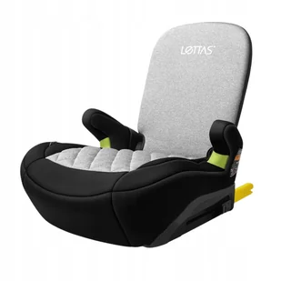 Lettas I-Size Fotelik Dziecięcy Isofix 125-150Cm 22-36Kg Szary - Akcesoria do fotelików - miniaturka - grafika 1
