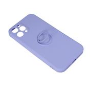 Etui i futerały do telefonów - TFO Nakładka Finger Grip do iPhone 13 Pro 6,1" fioletowa - miniaturka - grafika 1
