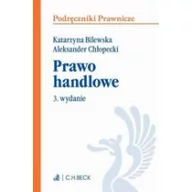 Prawo - Bilewska Katarzyna, Chłopecki Aleksander Prawo handlowe - miniaturka - grafika 1