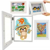 Zabawki interaktywne dla dzieci - Ramka na obrazki rysunki zdjęcia otwierana dla dzieci artystyczna R15B - miniaturka - grafika 1