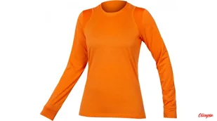 Koszulka rowerowa Endura Women&acute;s SingleTrack L/S Jersey Orange Harvest - Koszulki rowerowe - miniaturka - grafika 1
