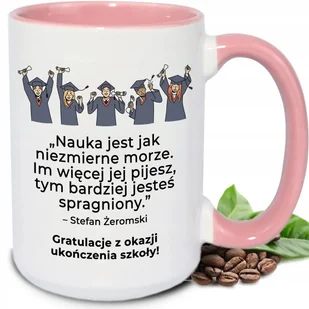 KUBEK XXL BIAŁY PREZENT DLA ABSOLWENTÓW ZAKOŃCZENIE SZKOŁY DLA UCZNIÓW WZ - Kubki KUBEK XXL BIAŁY PREZENT DLA ABSOLWENTÓW ZAKOŃCZENIE SZKOŁY DLA UCZNIÓW WZ - Kubki - miniaturka - grafika 1