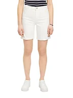 Spodenki damskie - ESPRIT Damskie szorty dżinsowe 993EE1C301, 110/OFF białe, 34, 110/Off White, 34 - miniaturka - grafika 1