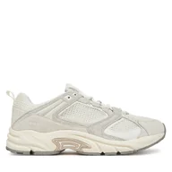 Sneakersy męskie - Sneakersy Tommy Jeans Archive'97 EM0EM01557 Biały - miniaturka - grafika 1