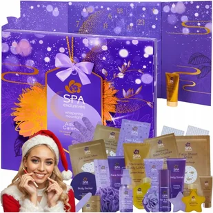 Kalendarz Adwentowy Z Kosmetykami 24 Spa Exclusives 2024 Na Prezent Kobiet - Ozdoby bożonarodzeniowe - miniaturka - grafika 1