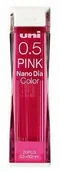 Ołówki - Grafity Uni 0,5Mm Różowe 20 Sztuk Nano Dia - miniaturka - grafika 1