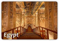 Magnesy - EGIPT - Świątynia - Grobowiec - Magnes na lodówkę - miniaturka - grafika 1