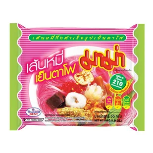 Zupka z makaronem ryżowym vermicelli Yentafo 55g - Szybkie dania obiadowe - miniaturka - grafika 1