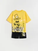 Skarpetki dla dzieci - Reserved - Dwuczęściowa piżama The Simpsons - żółty - miniaturka - grafika 1